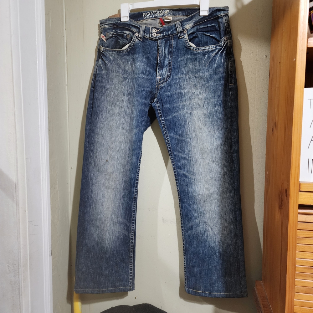 Parasuco Men's Straight Denim Jeans